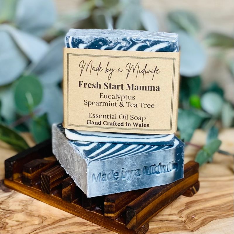 Fresh Start Mamma Soap with Eucalyptus, Spearmint & Tea Tree Essential Oils