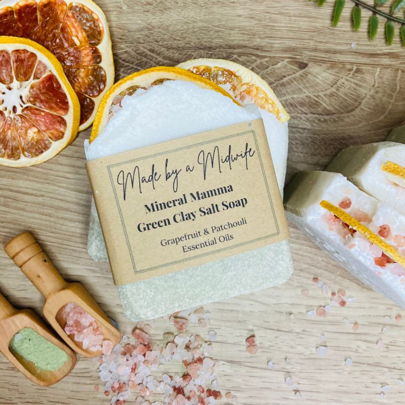 Mineral Mamma Green Clay Salt Soap