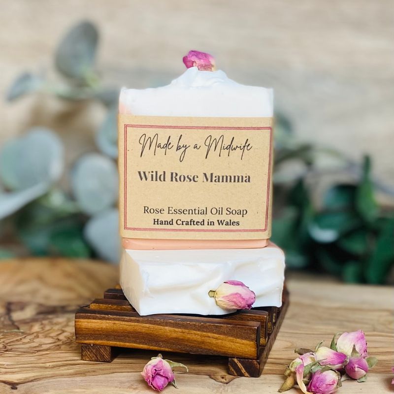 Wild Rose Mamma Soap with Rose Essential Oil