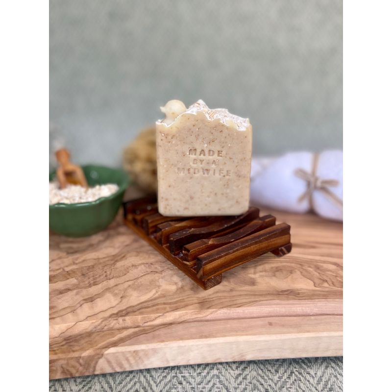 Natures Embrace - Unscented Baby Soap with Goats Milk, Oats & Honey