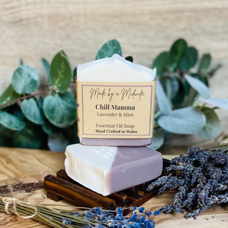 Chill Mamma Soap with Lavender & Mint Essential Oils