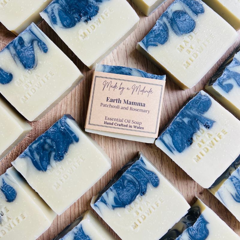 Earth Mamma Soap with Patchouli & Rosemary Essential Oils