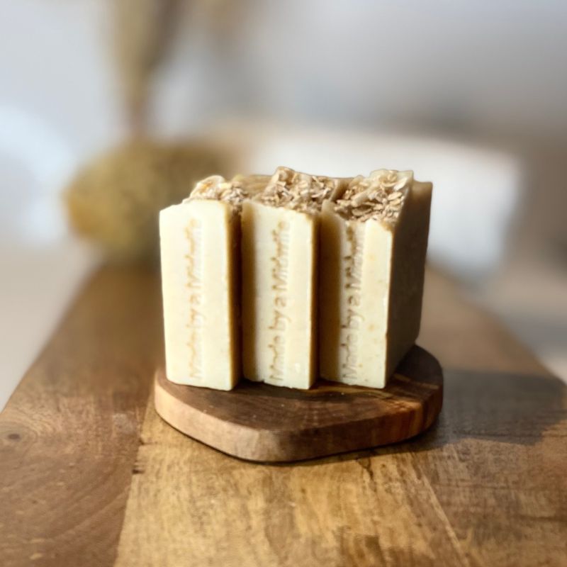 Goats Milk Honey and Oat Soap