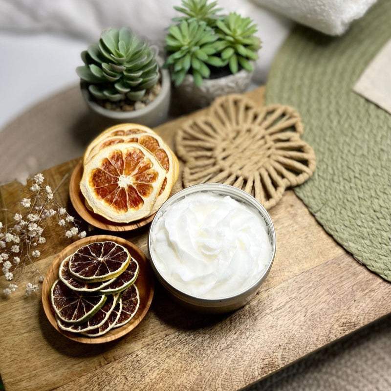 Morning Zest Whipped Soap