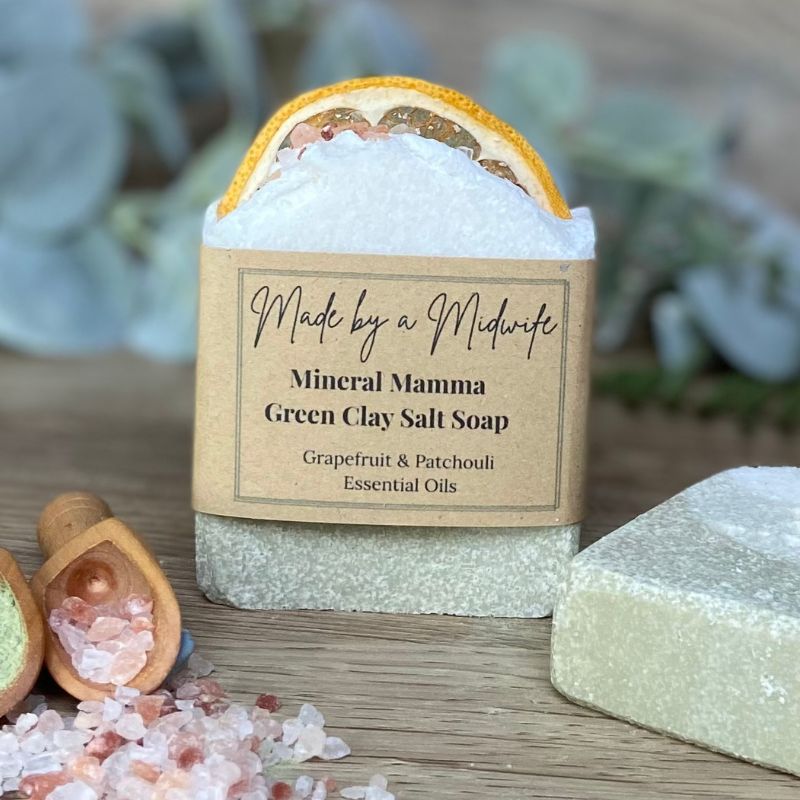 Mineral Mamma Green Clay Salt Soap