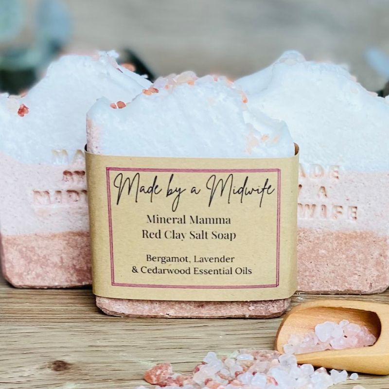Mineral Mamma Red Clay Salt Soap