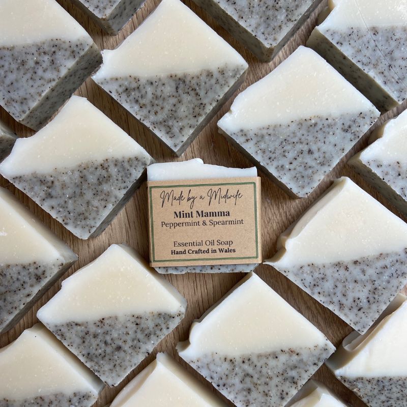 Mint Mamma Soap with Peppermint & Spearmint Essential Oils