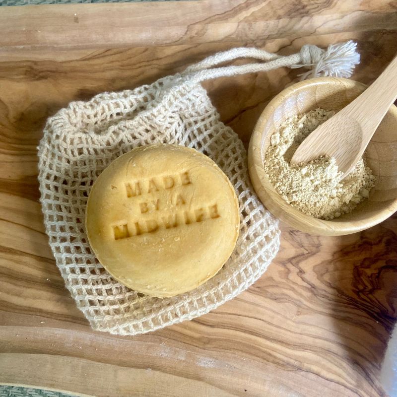 Citrus Grove -  Grapefruit, Lemongrass, Bergamot Shampoo Bar with Yellow Clay