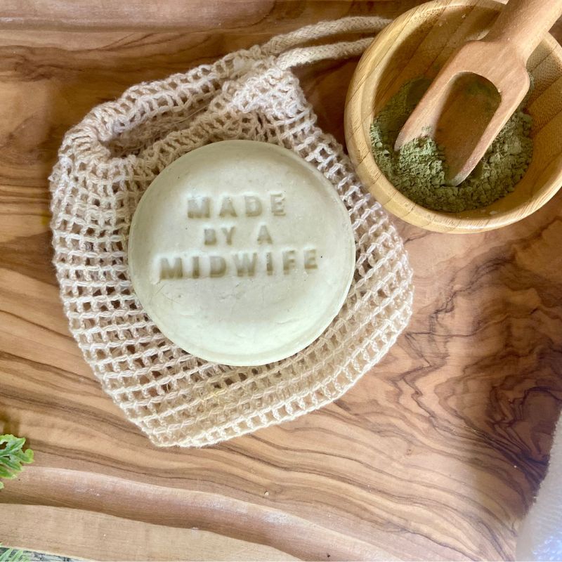 Mint Grove Spearmint & Lime Shampoo Bar with Green Clay
