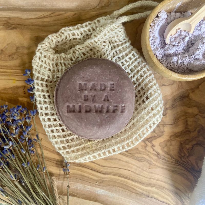Lavender Grove - Lavender & Rosemary Shampoo Bar with Purple Clay