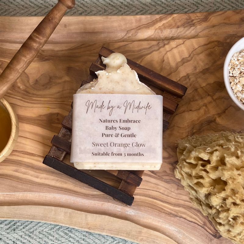 Sweet Orange Glow Baby Soap