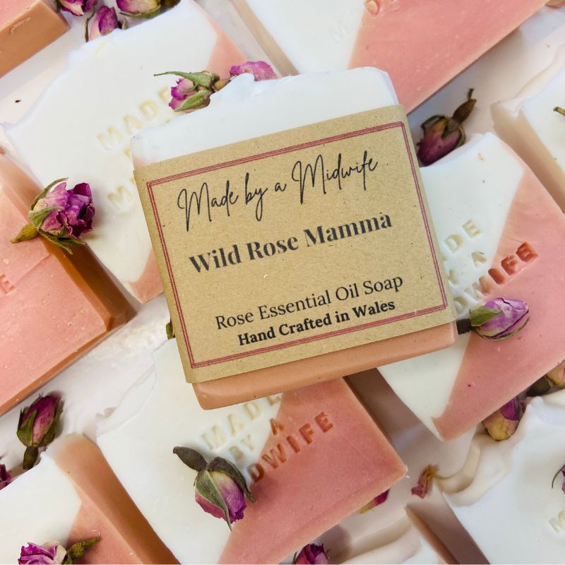 Wild Rose Mamma Soap with Rose Essential Oil